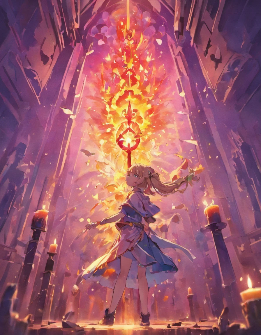 The candle melts，The wax core is a beacon，Represents light and direction，The hand of the person who climbs up on the wax wall reaches for the wax core，Represents the spirit of never giving up，No matter what you encounter, you will never give up on what you are looking for