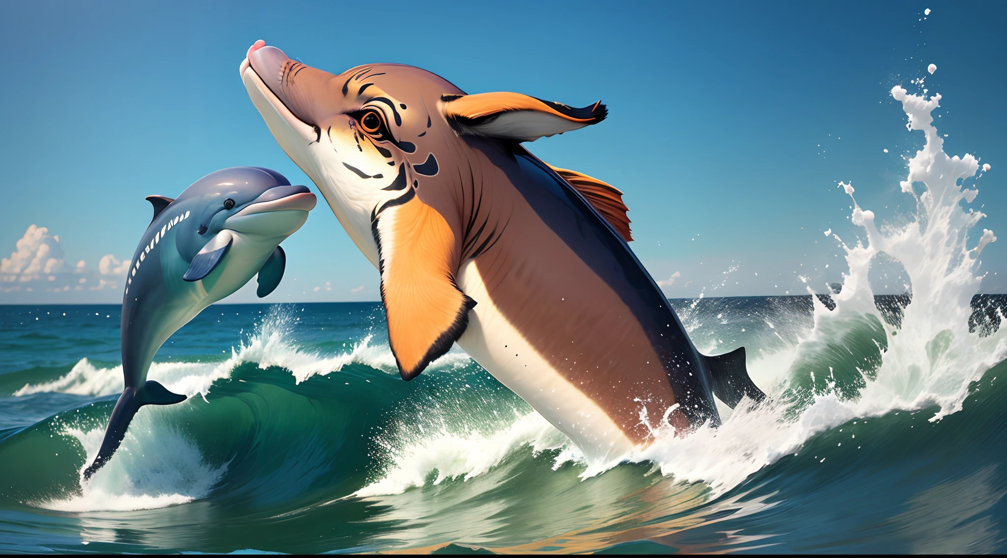 Tiger dolphin