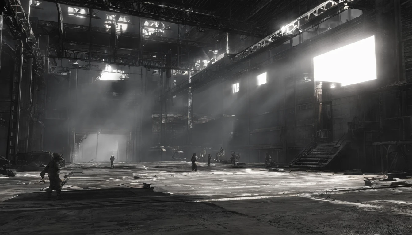 stage,spot light,light and shadows,名傌,Cheers
