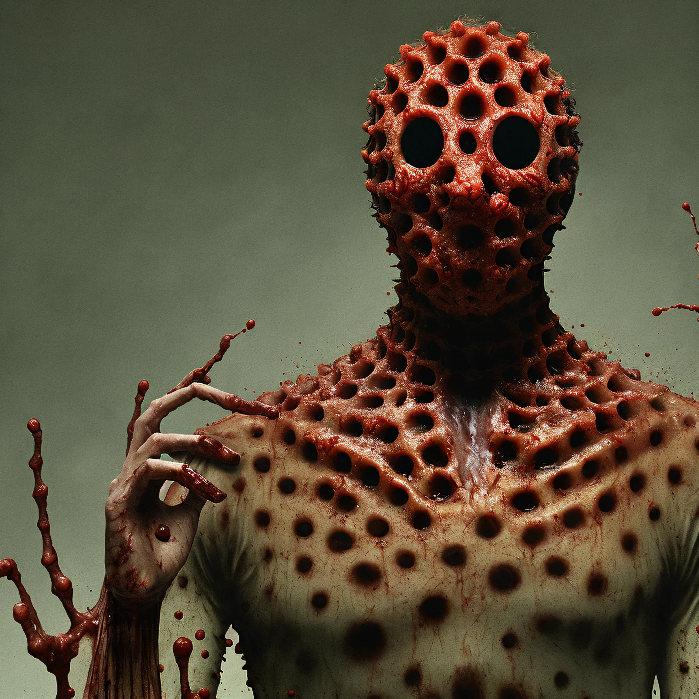 masterpiece, gore, Trypophobia, by Wes Craven