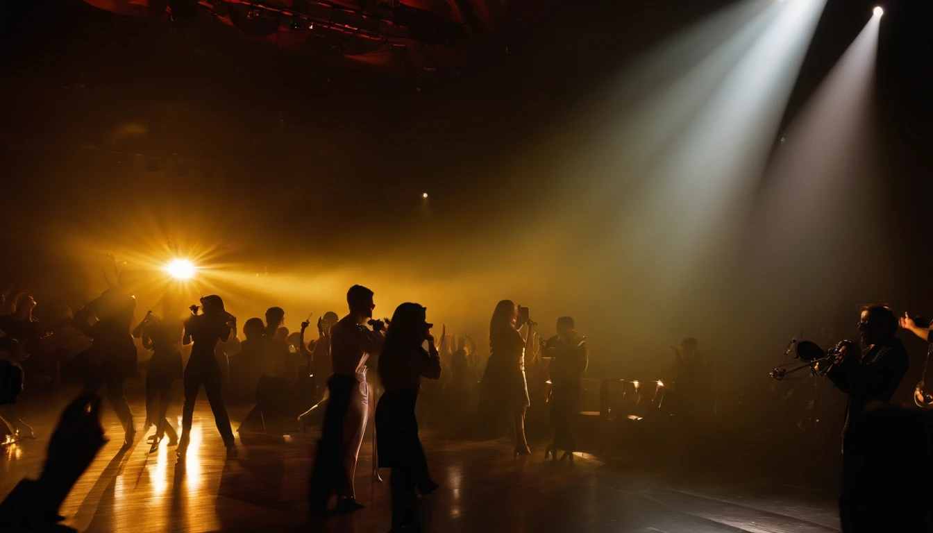 On stage,spot light,light and shadows,名傌,Cheers