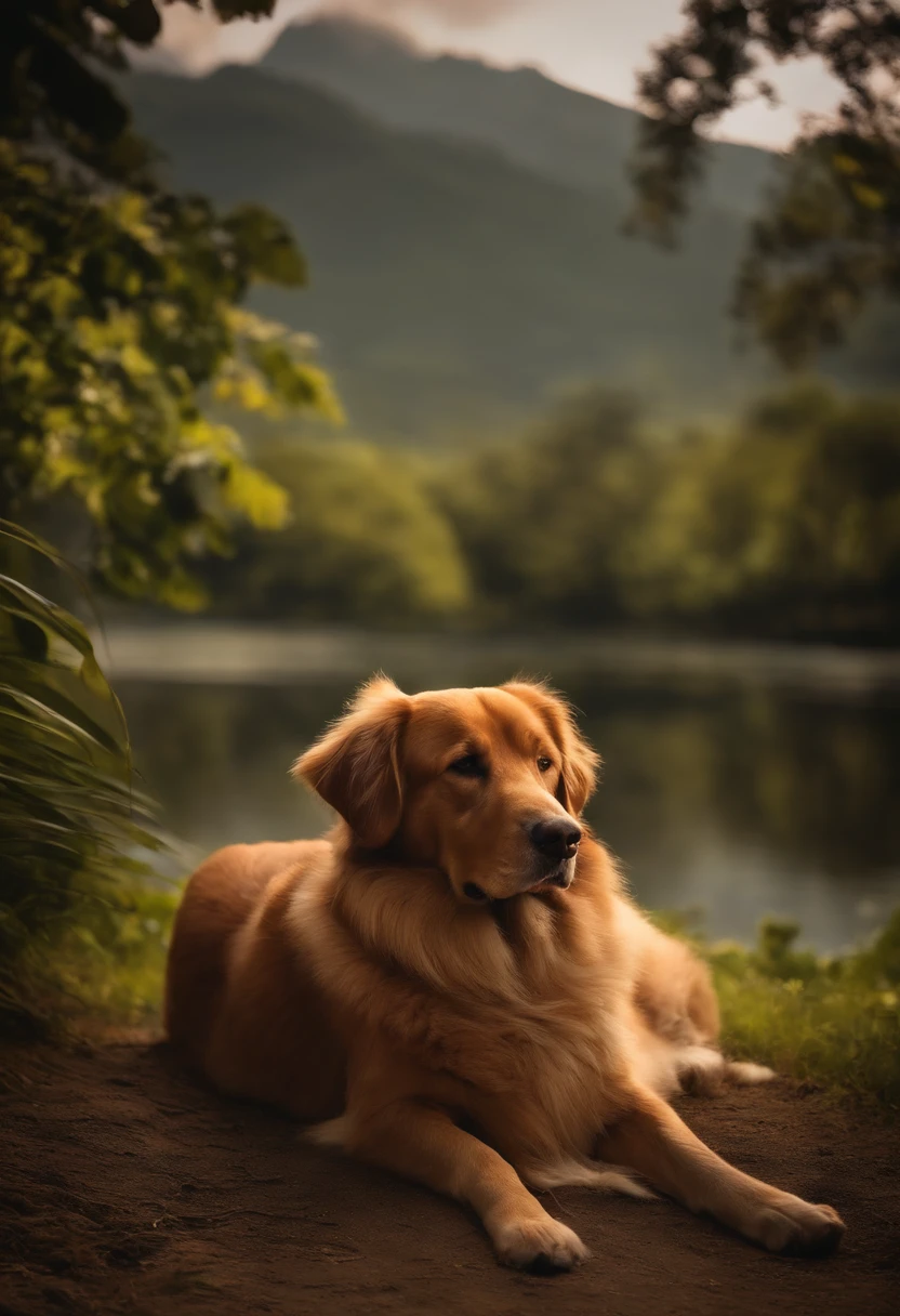 Beautiful, master part, melhor qualidade, Rosto extremamente detalhado, perfect lighting, old man, um pouco de gordura, Dono, Dono, boas-vindas, to your dog, heaven, ceu, Receiving in Paradise.