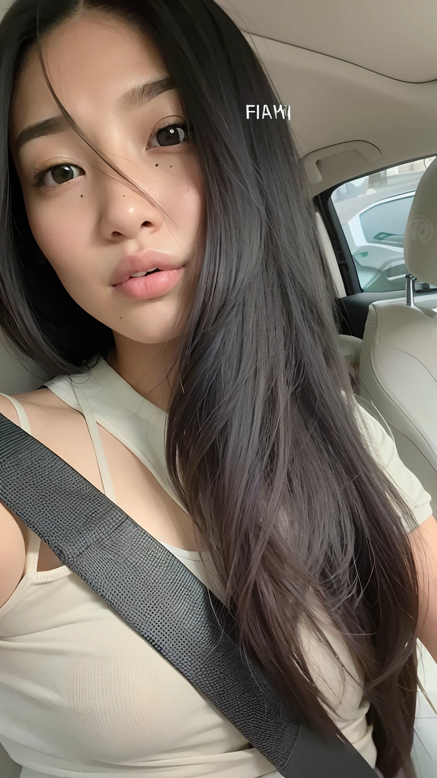 um close up de uma mulher com cabelo comprido usando um top verde, 18 anos, 2 2 anos, 21 anos, 2 7 anos, 2 3 anos, half asian, 2 8 anos, 1 6 anos, 2 9 anos, 2 4 anos, Asian girl, 2 0 anos, 20 anos