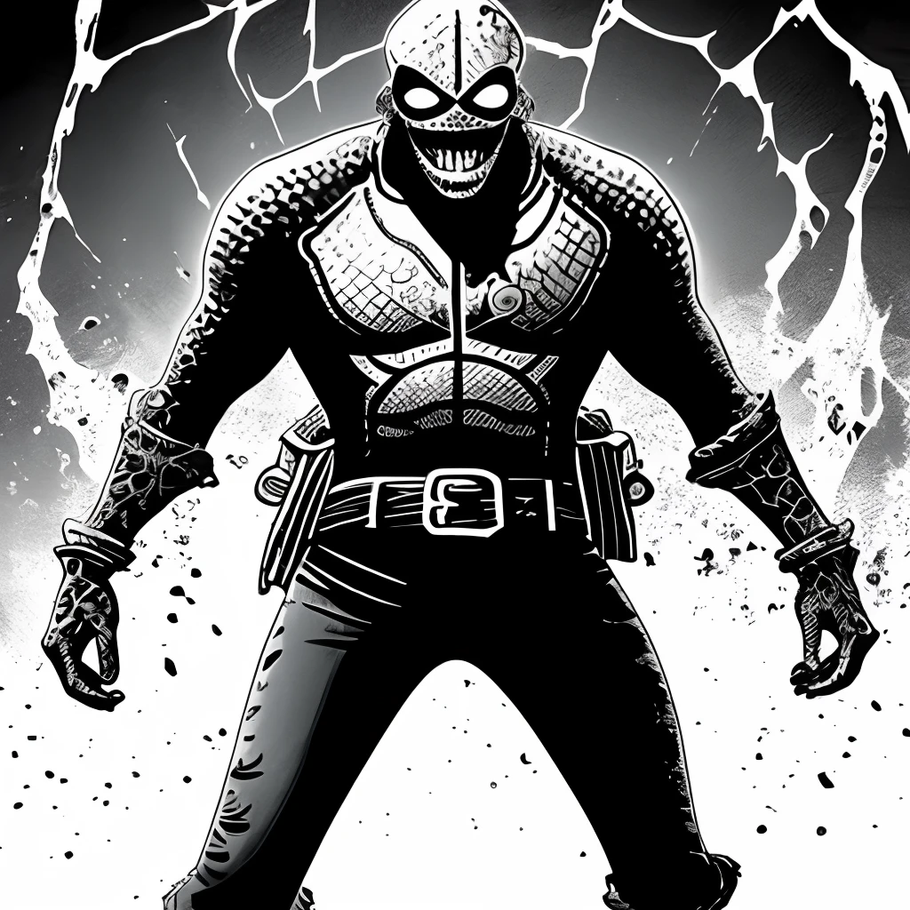 Homem-aranha no estilo de one piece