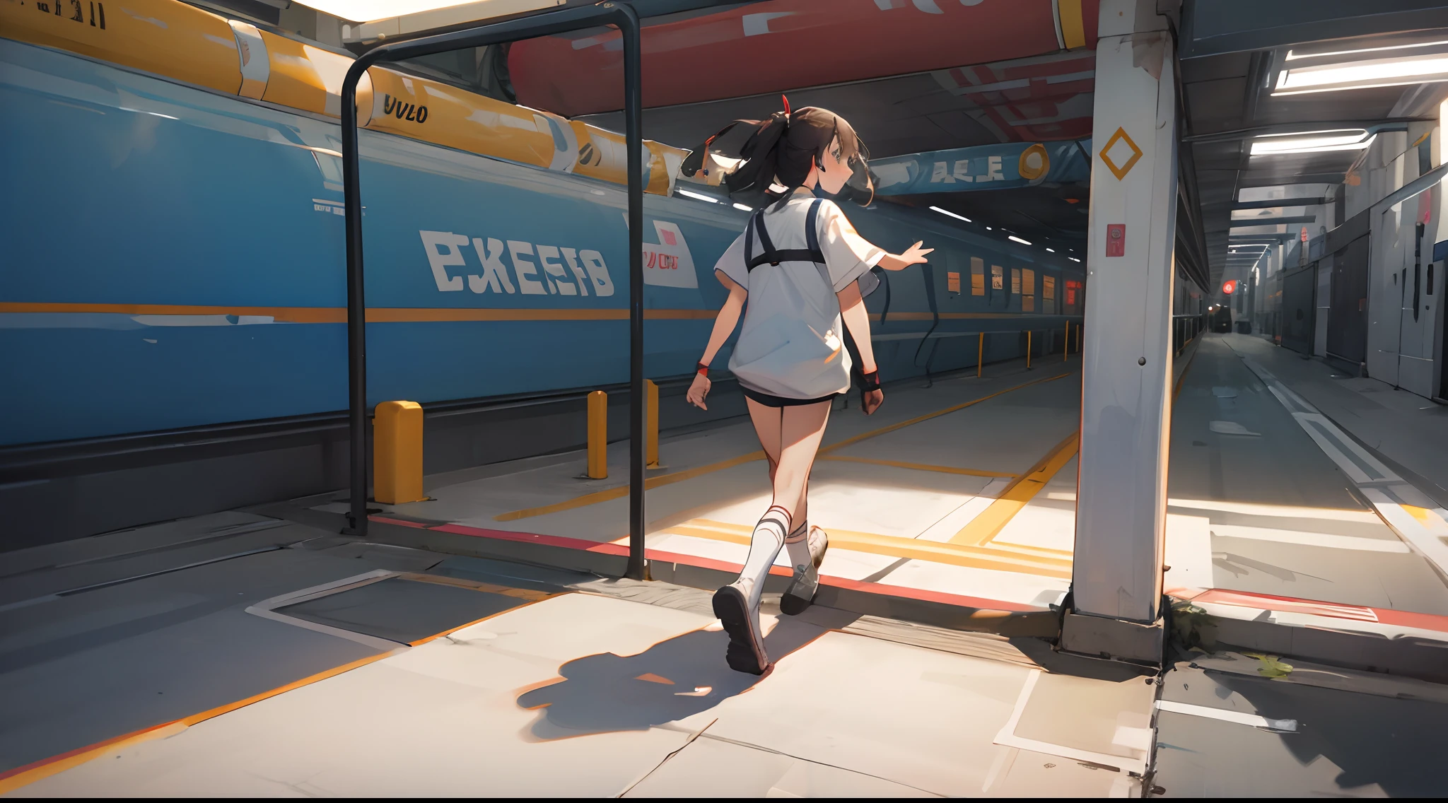Tube Socks walking by itself