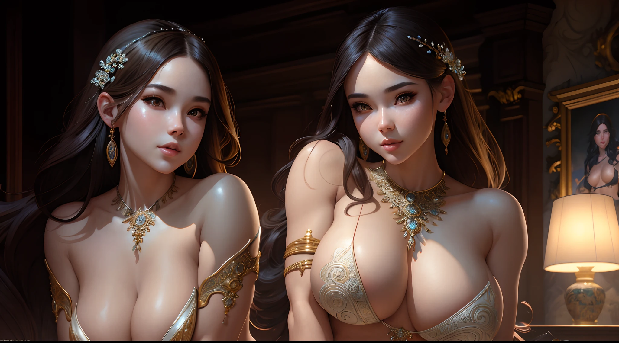 A masterpiece ultrarealistic ultra detailed full body portrait of a very beautiful Barbarian girl, massurrealism. medium shot, intricate, elegant, sexy, revealing, by stanley artgerm lau, wlop, rossdraws, james jean, andrei riabovitchev, marc simonetti, light by julie bell, ismail inceoglu, porcelain skin. global illumination.