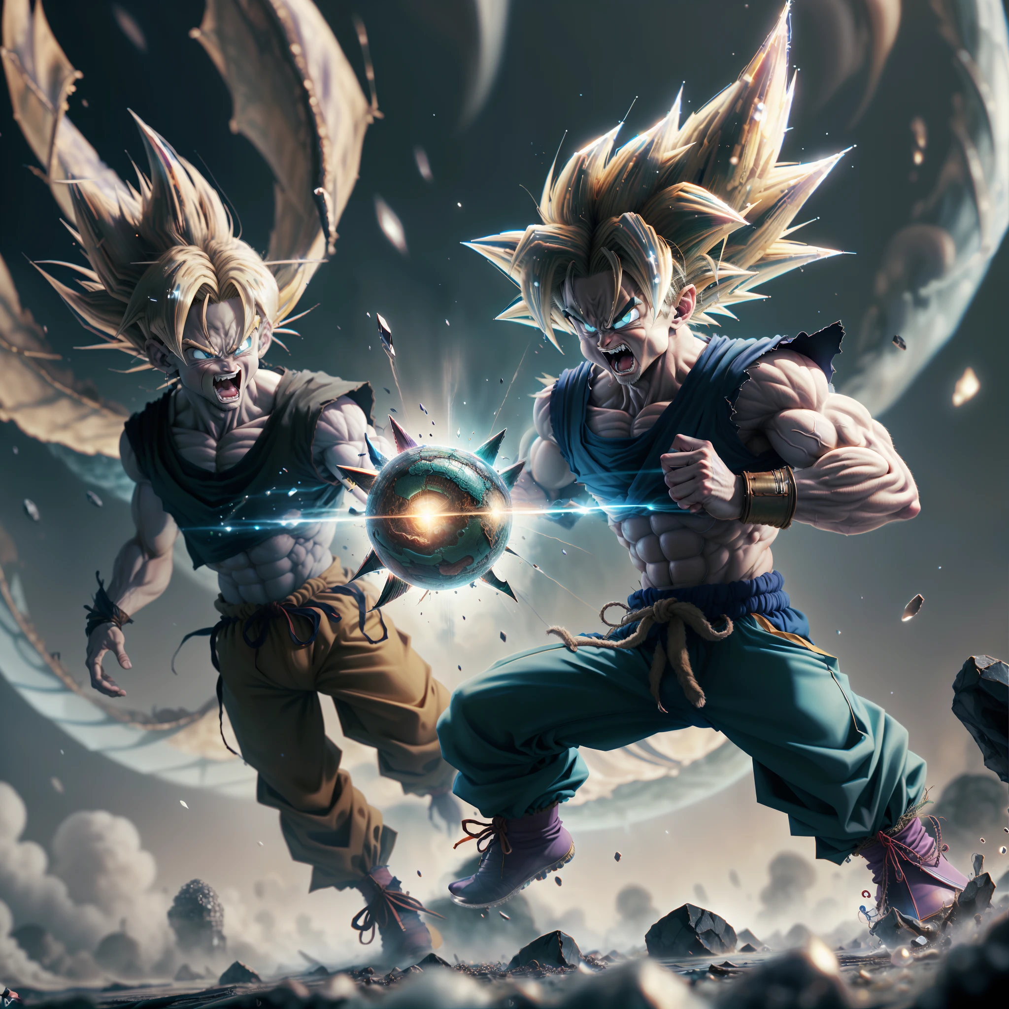 Gogeta vs Vegito