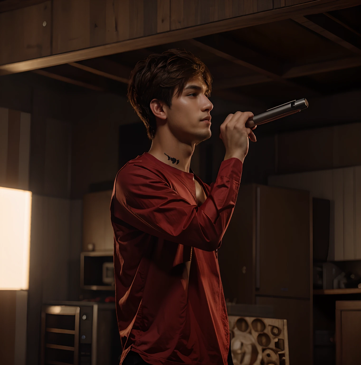Handsome boy ultra realistic-- V 4
