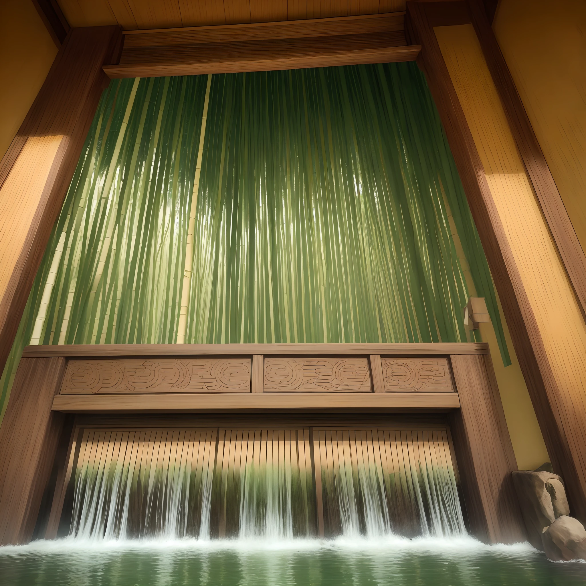 bamboos,National style,Chinese,Artistically,water ink,World class