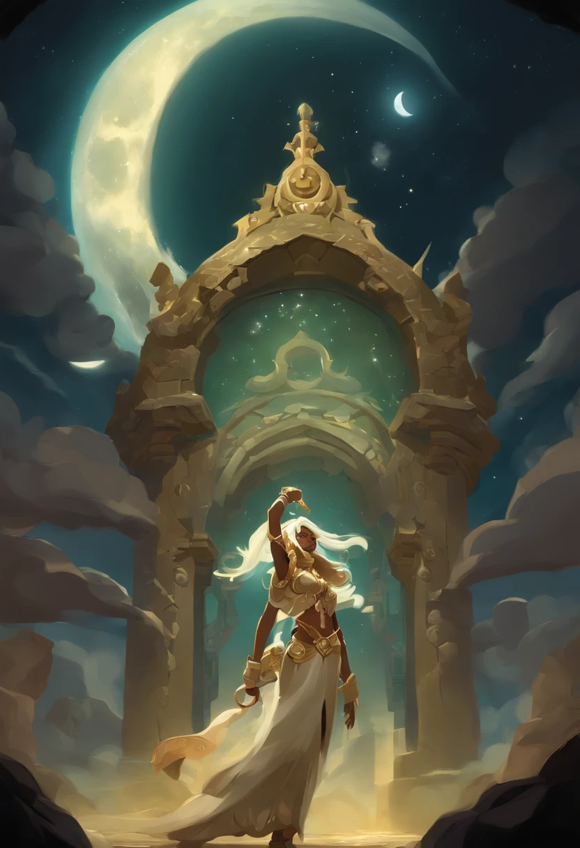 Wakfu, the moon gods, descend to earth,