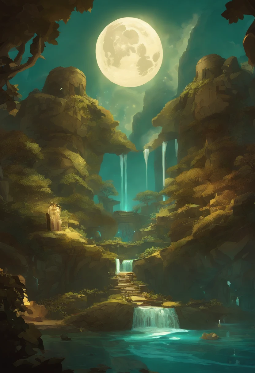 Wakfu, Moon Gods, Descend to the ground,