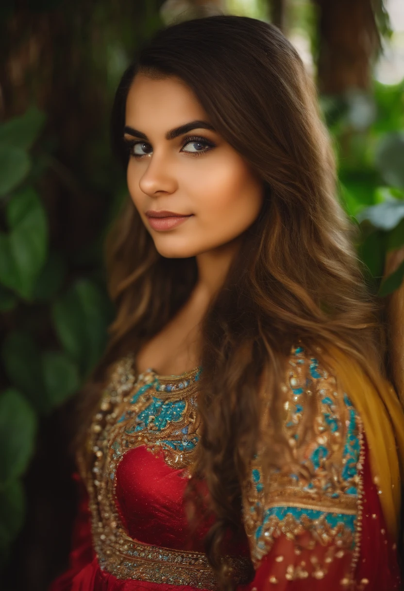 Mulher de 17 anos com biquine, loirinha