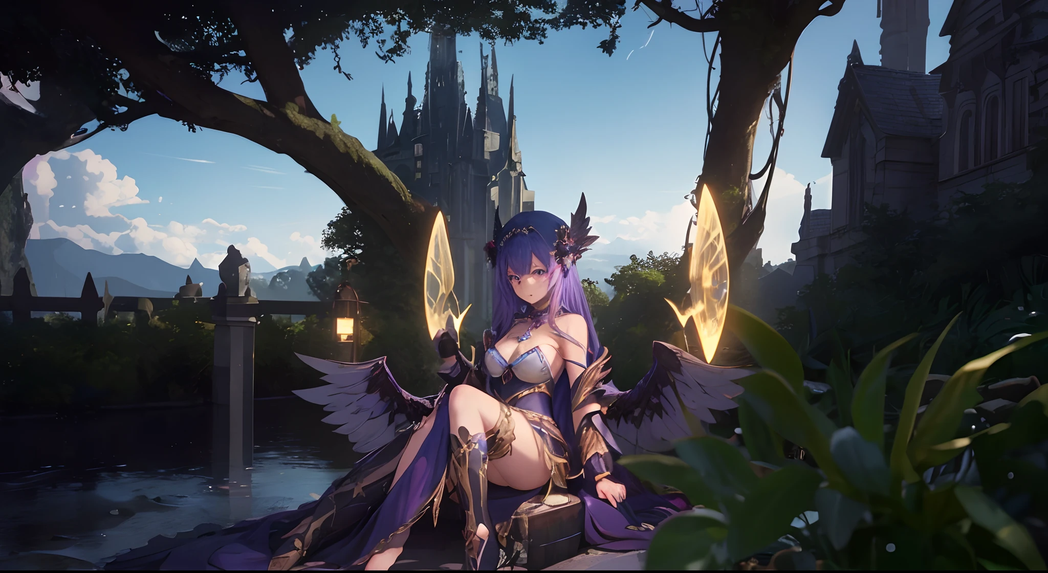 Adorned young goddess of the moon in a sparkling dark blue fantasy moon scarf with wings and gentle facial features, white glowing angel wings, helle Lichter und Funken, anime goddess, Unreal-Engine-Rendering + a goddess, 3-D-Rendercharakter Kunst 8 K, render of a cute 3d anime girl, Artgerm, 3D-Unreal-Engine, Anime sehr detailliert, 8k hochwertige detaillierte Kunst, Goddess. Extrem hohe Detailgenauigkeit, photorealistic anime girl render, Goddess of Light,
[18:56]
Erst einmal
[18:56]
Gewitter, finstere Nacht, Angry young goddess of darkness in a sparkling dark blue and purple fantasy moondress with wings, die im Sturm schweben, in her hand she holds a black flame, ihre Augen leuchten grell, dark blue flashing wings, grelle Blitze und Funken, Anime Goddess of Darkness, Unreal-Engine-Rendering + a goddess, 3-D-Rendercharakter Kunst 8 K, render of a cute 3d anime girl, 3D-Unreal-Engine, Anime sehr detailliert, 8k hochwertige detaillierte Kunst, Goddess of Thunder. Extrem hohe Detailgenauigkeit, photorealistic anime girl render, Dark Gods
[18:56]
zweite