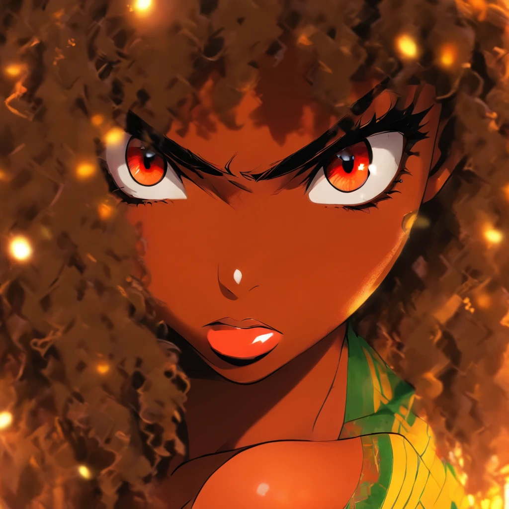 pointy ears, dark skin,large breasts,seductive smile,revealing clothes,cowgirl position,on bed,