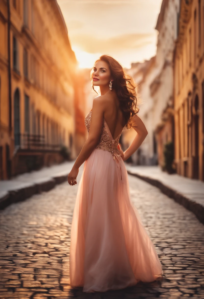 Logo for photographer, Sony a7 camera, banner, beautiful lady background