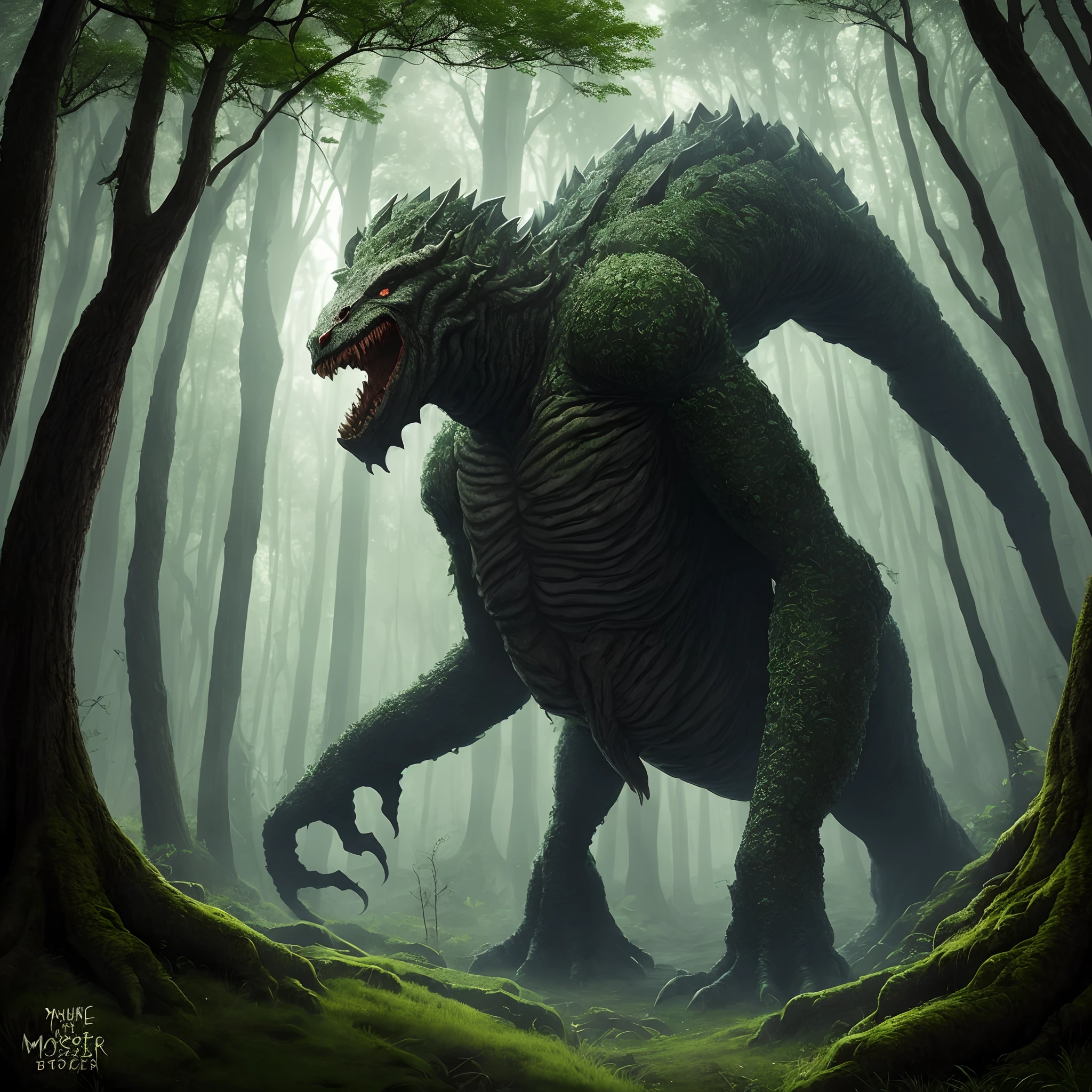 Original forest monster