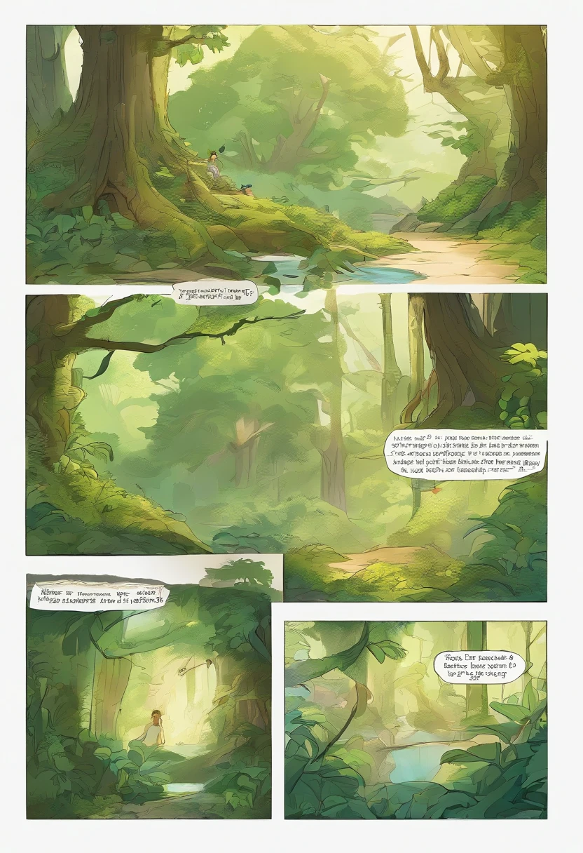Generate a digital depiction of a Forest Elemental, an ethereal being resembling the essence of a lush forest.
1. **Physical Features:**
- Composed of intertwining vines, moss, and woody textures.
- Limbs resembling branches with small vines and leaves.
2. **Color Palette:**
- Predominantly varying shades of green, resembling leaves and moss.
- Subtle accents of earthy browns, blues, and purples for depth.
3. **Lighting and Atmosphere:**
- Soft, natural light simulating forest settings.
- Background of a dense forest with dappled sunlight.
4. **Pose and Composition:**
- Graceful and dynamic posture, blending with the forest.
- Medium shot focusing on overall form and natural textures.
5. **Expression and Ambiance:**
- Facial features blend seamlessly with the surroundings.
- The ambiance should evoke a sense of natural harmony and mystique.
Create an image capturing the organic, mystical essence of a forest elemental.