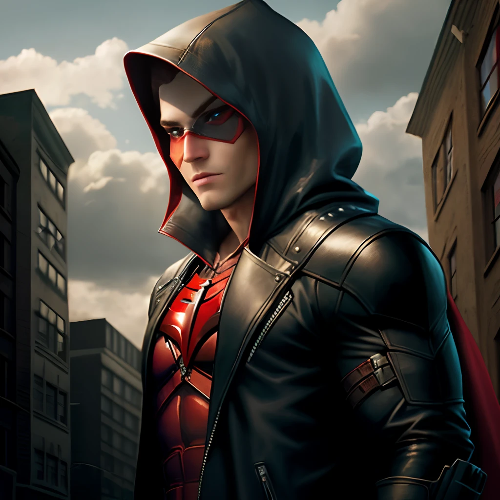 Red Hood Jason Todd, solid style --auto --s2