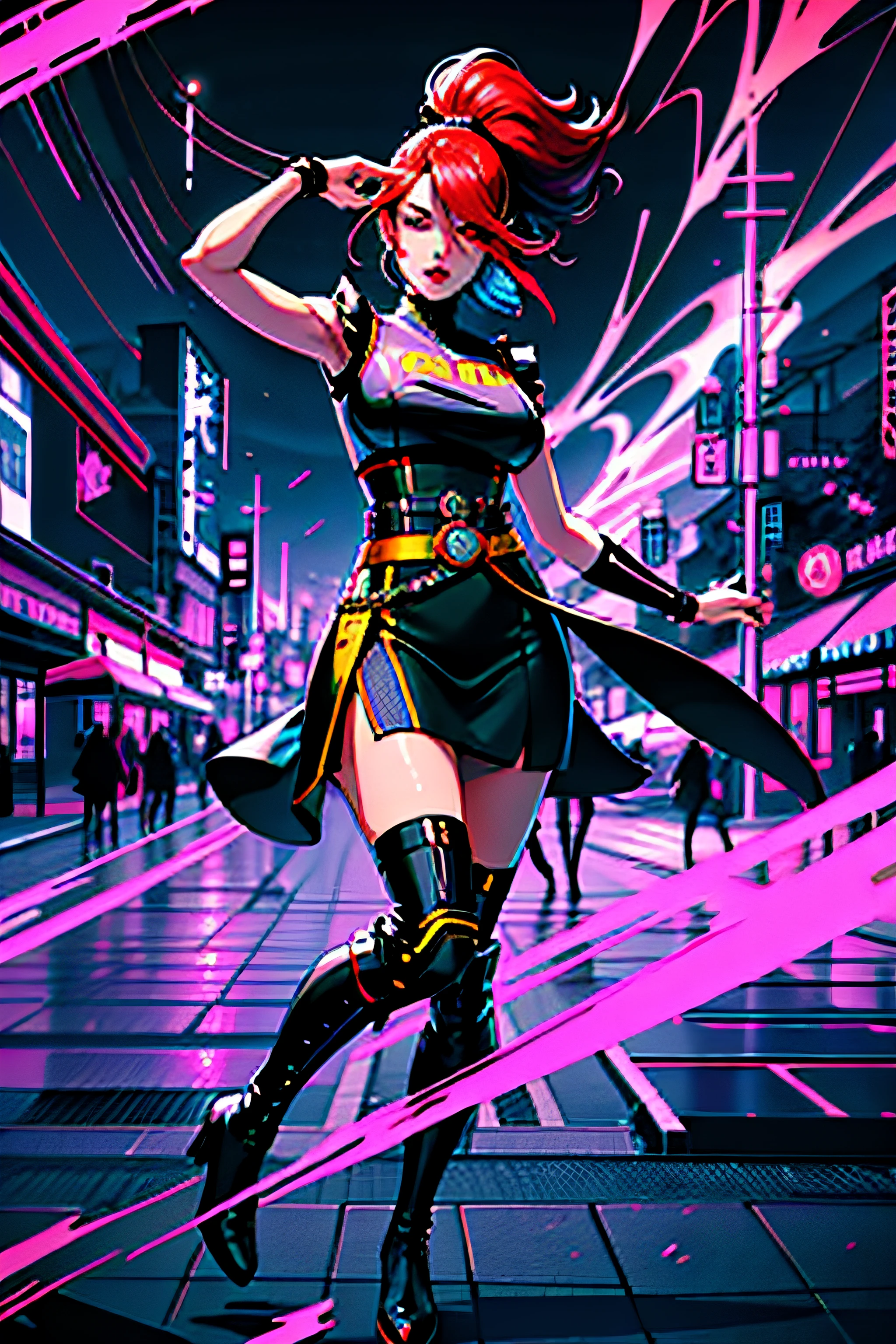 A thrilling fusion between Hamura Otsutsuki and M. Bison , resulting in a new character that embodies elements of both, At a lake  full of color, cinematic lighting Charming,  light red additions spring,  trending on artstation | Isometric | Centered hipereallistic cover photo awesome full color Synesthesia,  dynamic dancing pose tetradic colors, diffusion an android robot with a gold body and some black part,  underworld theme,  muted colors, Analog photography, A lively, energetic sports stadium filled with the roar of the crowd, geisha ,  Tilt Blur,  red hair, Background by modern artist,  8k resolution, neon lights,  art by Milo Manara, A stylized logo, falling into a black hole ukiyo-e,  oil on canvas,  perfect and detailed angular sharp oval human face, order, black piano over-the-knee boots with bright molten silver belt, high contrast, Musketeer, trending on Behanced, Sorcerer, Background by modern artist, science fantasy painting,  Shot on 70mm lens,  by Shaddy,  by Willem Haenraets, top artstation, Inside cafe drinking coffee,  style of Alberto Seveso, Earth tones,  coloring page for adults, City Propaganda (Best Quality, 8K, Ultra HD, Masterpiece, 1.3),  by mike irwin, Black hair, 3D vector art,  beautiful gradient