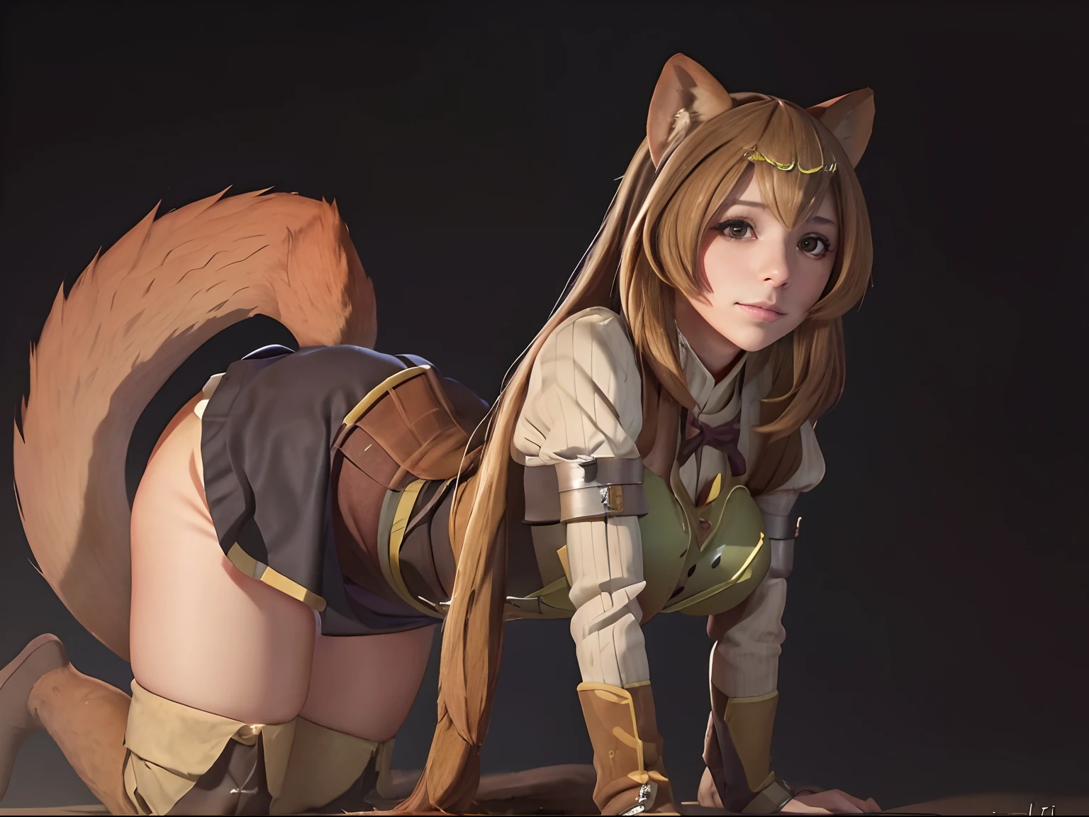 (((raphtalia)))8k,((from shield hero))(((Amazing tits)))caliente, hermosa,((Hornie)),(((hermosa)))((raphtalia)))8k, hiperrealista todo como un motor irreal trazado de rayos render ((estilo humano hiperealista)),(((Empty dark background))). hiperrealista todo como un motor irreal trazado de rayos render estilo humano realista ,(((Empty dark background)))., Suavemente iluminado, Intimo exquisito detalle, foco nítido, intrincadamente detallado, rewarded photography, small-catchlight, bajo contraste, alta nitidez, facial-symmetry, profundidad de campo, cinematic background, Renderizado del motor irreal, Imagen central, dream-like, Suavemente iluminado, intimo, imagen de cuerpo completo ,cuerpo completo,((tetona)),((piernas torneadas)) perfect ass ecchi, hdri