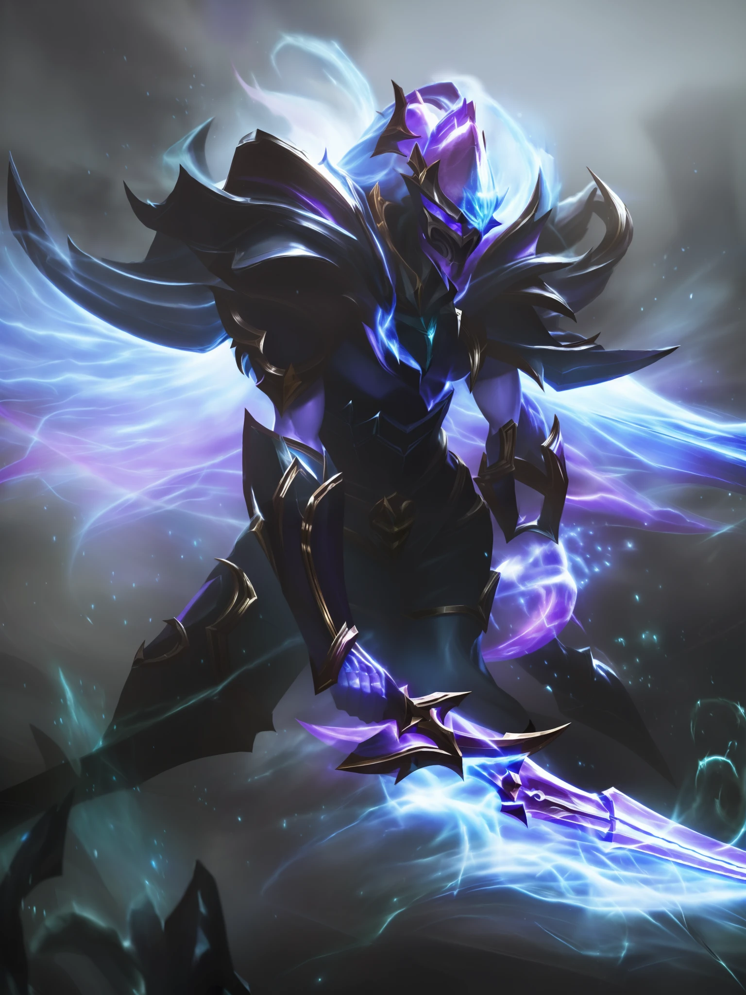 "(best quality,high resolution),a close-up of a person holding a sword in a dark room,League of Legends,League of Legends arcane,splash art,League of Legends concept art,League of Legends artwork,official splash art,League of Legends character,drawn in a mysterious style,League of Legends champion,inspired by the style of League of Legends,dark atmosphere" Masks