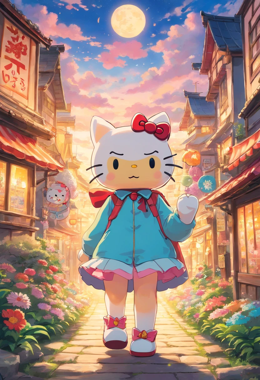 Hello Kitty, anime Boku no Hero