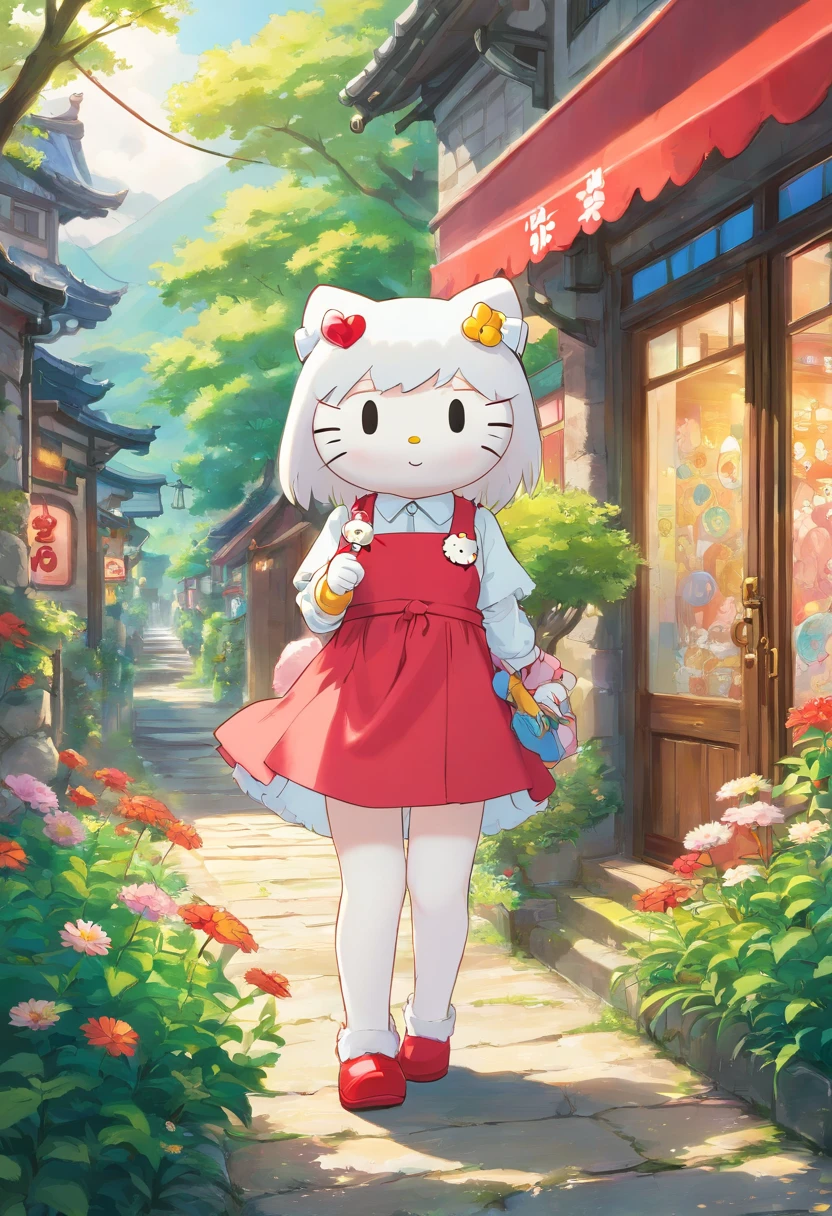 Hello Kitty, anime Boku no Hero