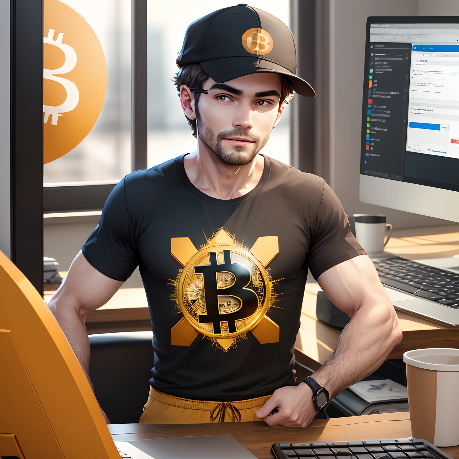Create a Bitcoin t-shirt