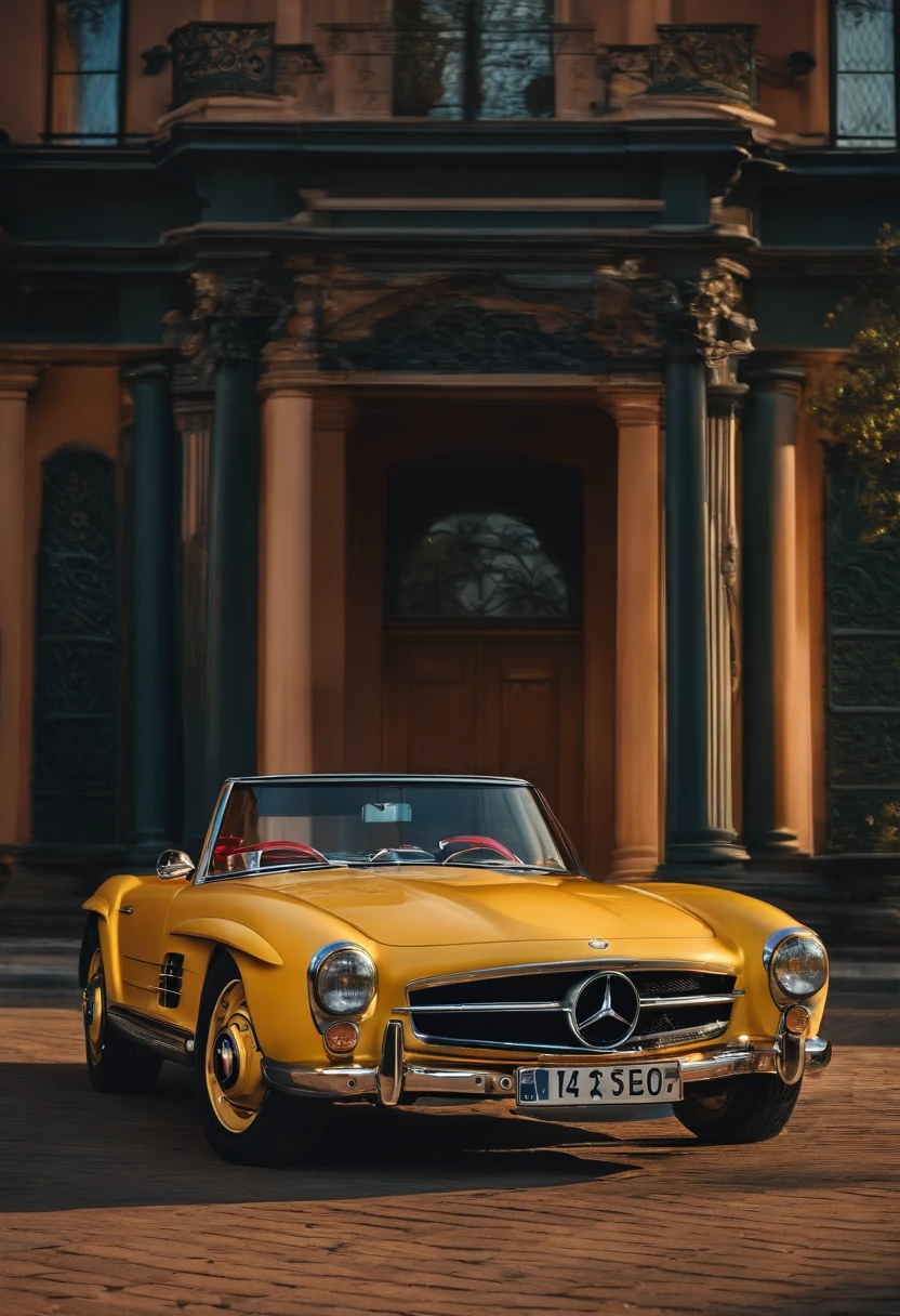 a person to represent the mercedes brand