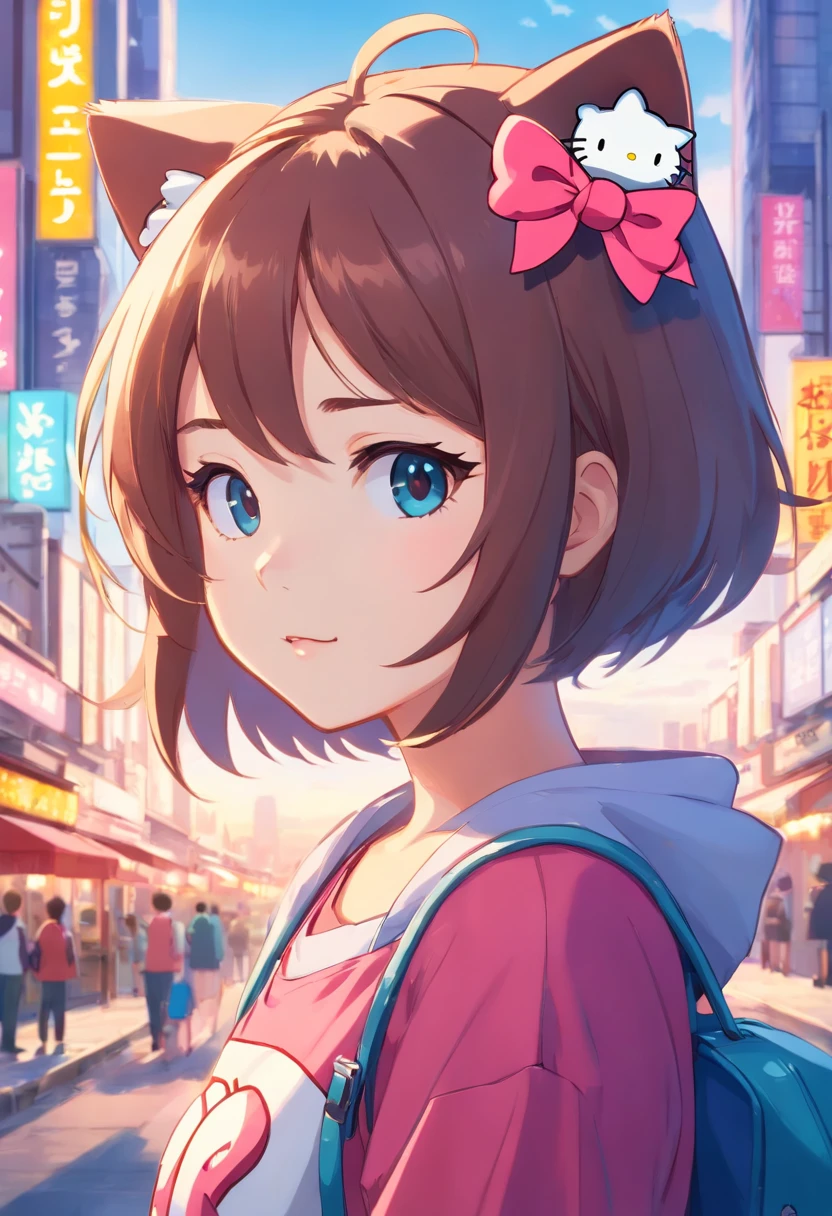 Hello Kitty Teen, Profile icon. anime
