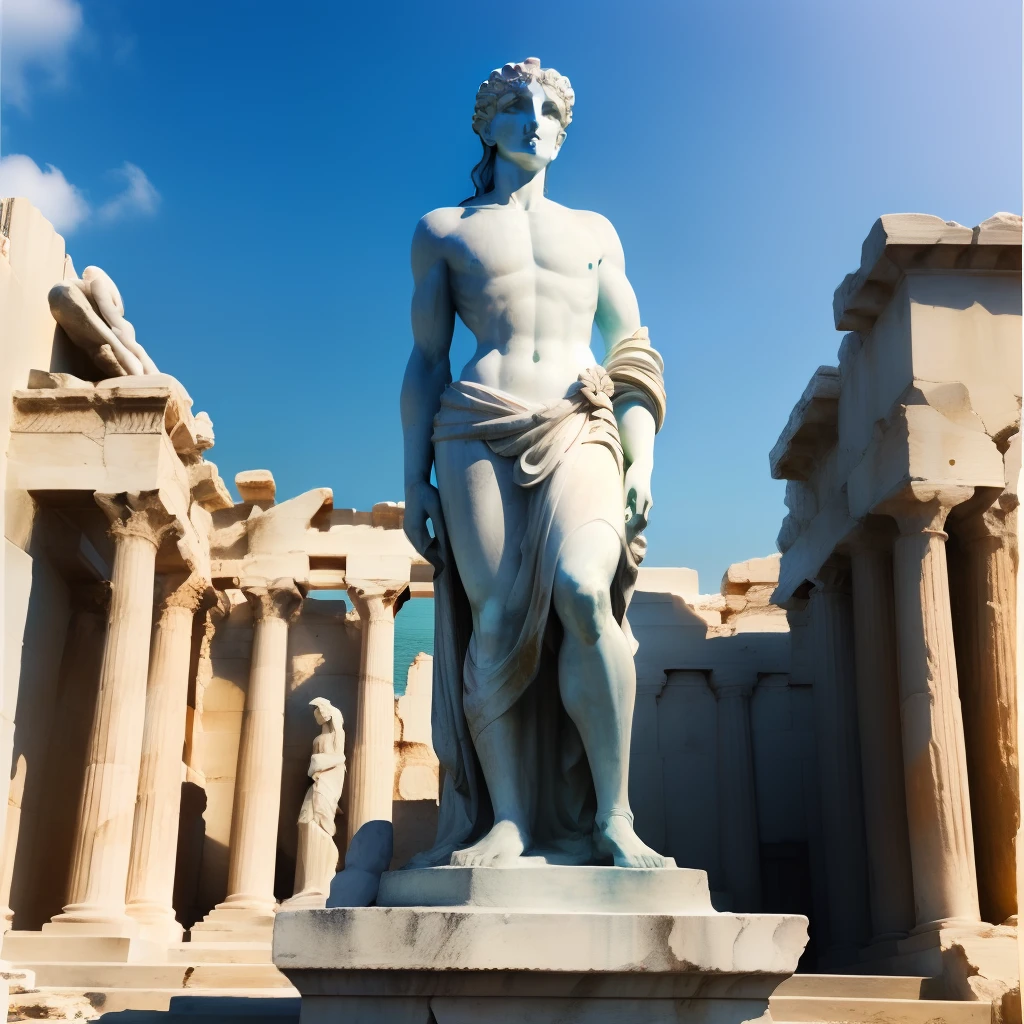 Greek statue