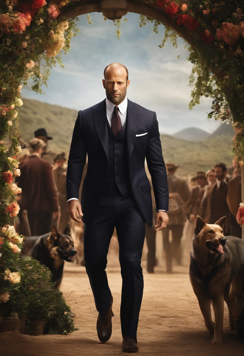 Jason Statham elegante