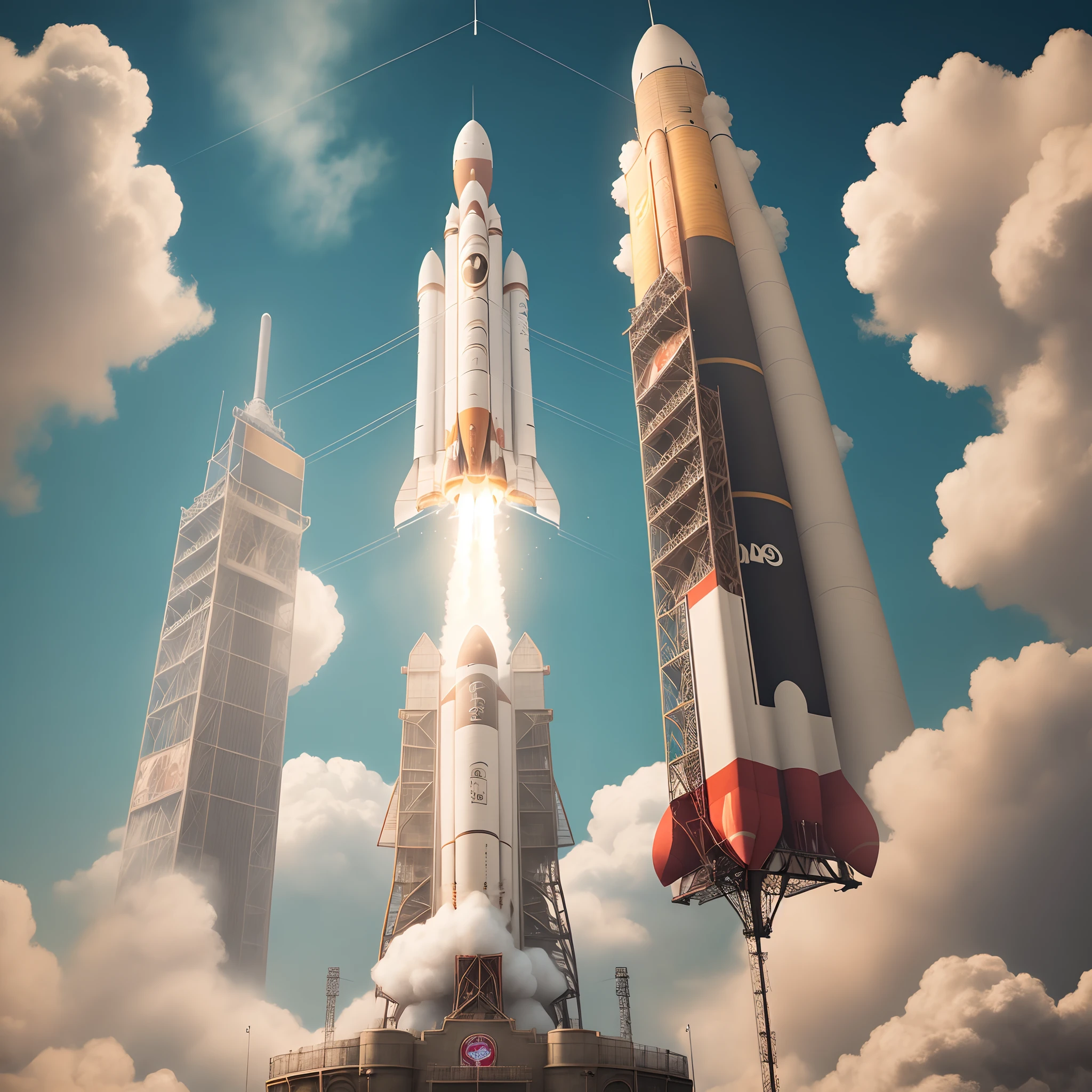 Disney poster challenger rocket