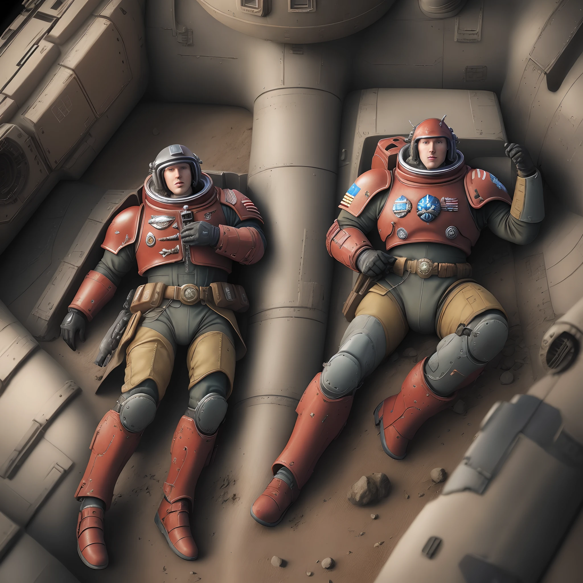 Space marine when peace is achieved
