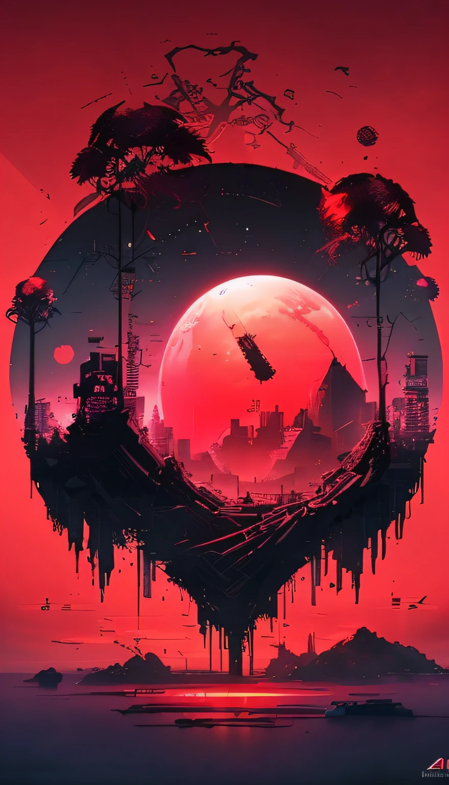 youtube banner name "ArtistInfo", cyberpunk style,youtube banner