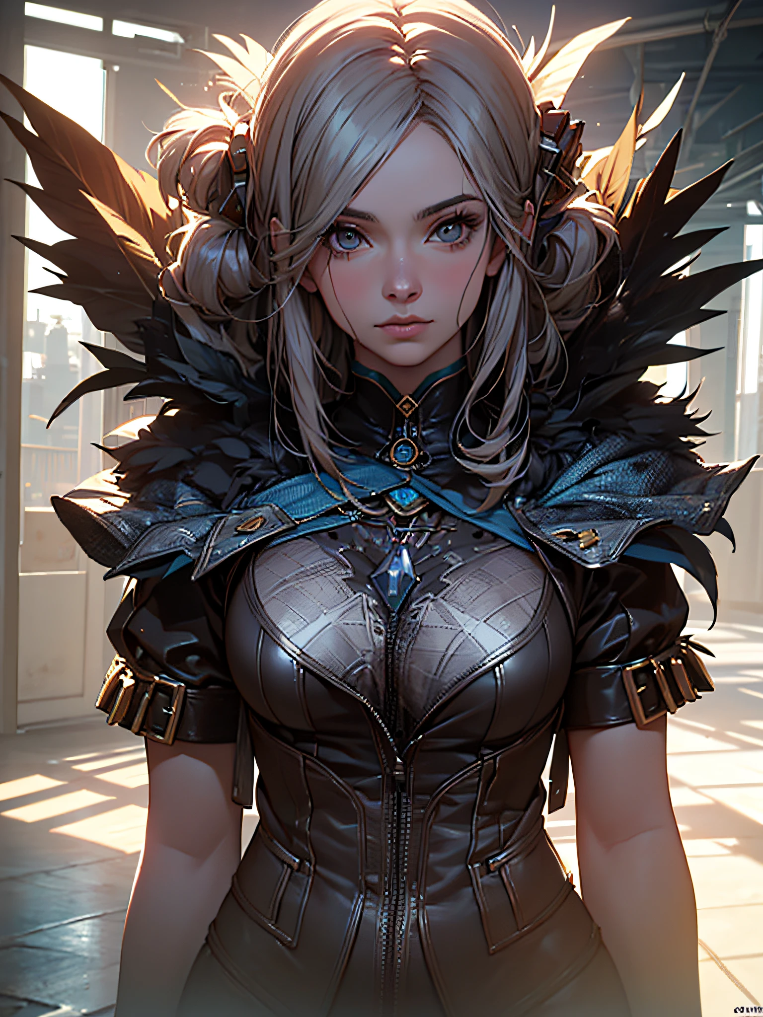 (alta qualidade:1.2, ultra-detalhado, Realistic:1.37), uma mulher, mamas voluptuosas, quadris largos, Corpo bem tonificado, Ultra High Definition Image, 8k, Fantasy scenarios
