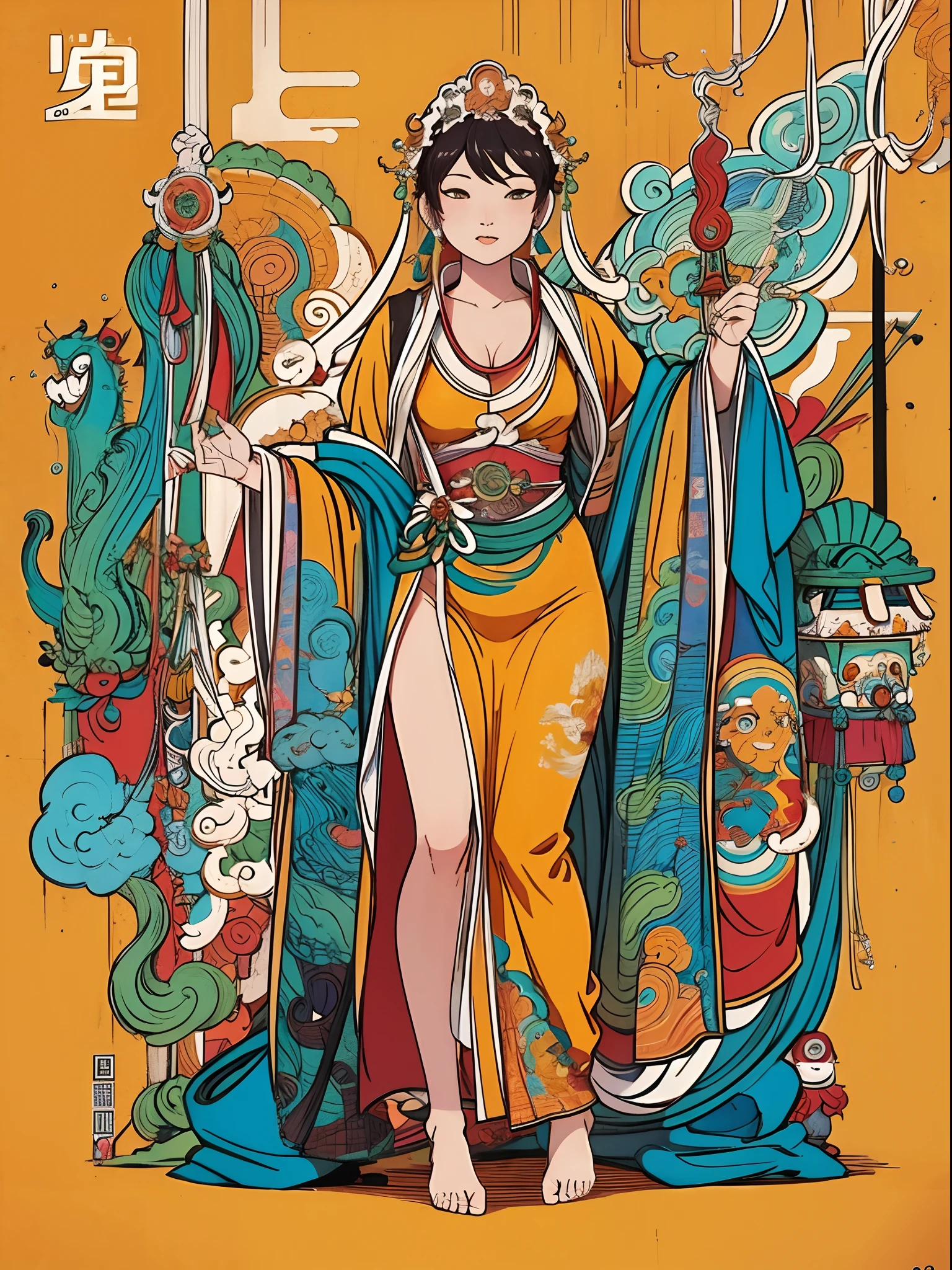 Guanyin, full body, full naked, nsfw: 2.0,