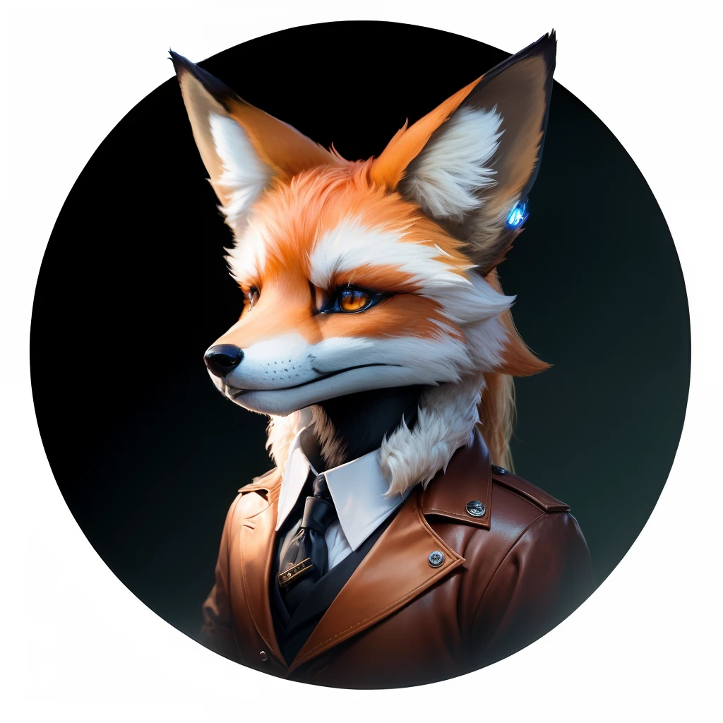 An animatronic fox