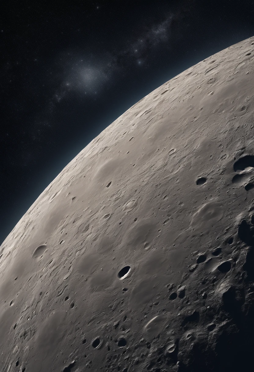 Master Parts、topquality、Excellent image performance、8K quality、Beautiful pictures of the starry sky、a gorgeous、Arched Milky Way:1.25、View of the Earth from the surface of the Moon, Lunar surface, Space photography, On the Moon, Background of the Moon, Background of the Moon, On the Moon, Lunar soil, Space photography, moonscape, Focus on the Moon, On the Moon, Numerous craters:1.9, Huge Earth in the Sky