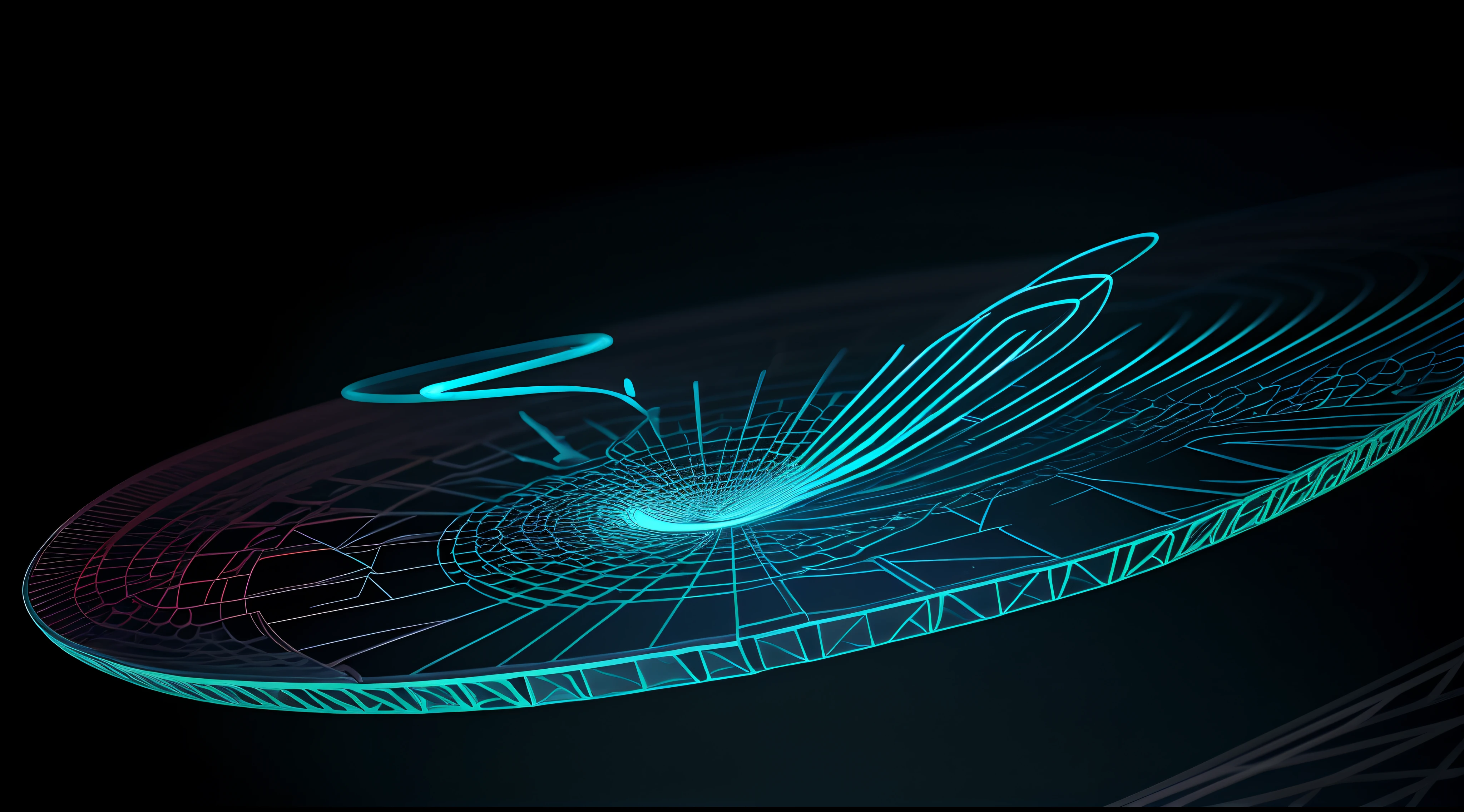 Engaging 3D visualization featuring stunning graphs、glinting