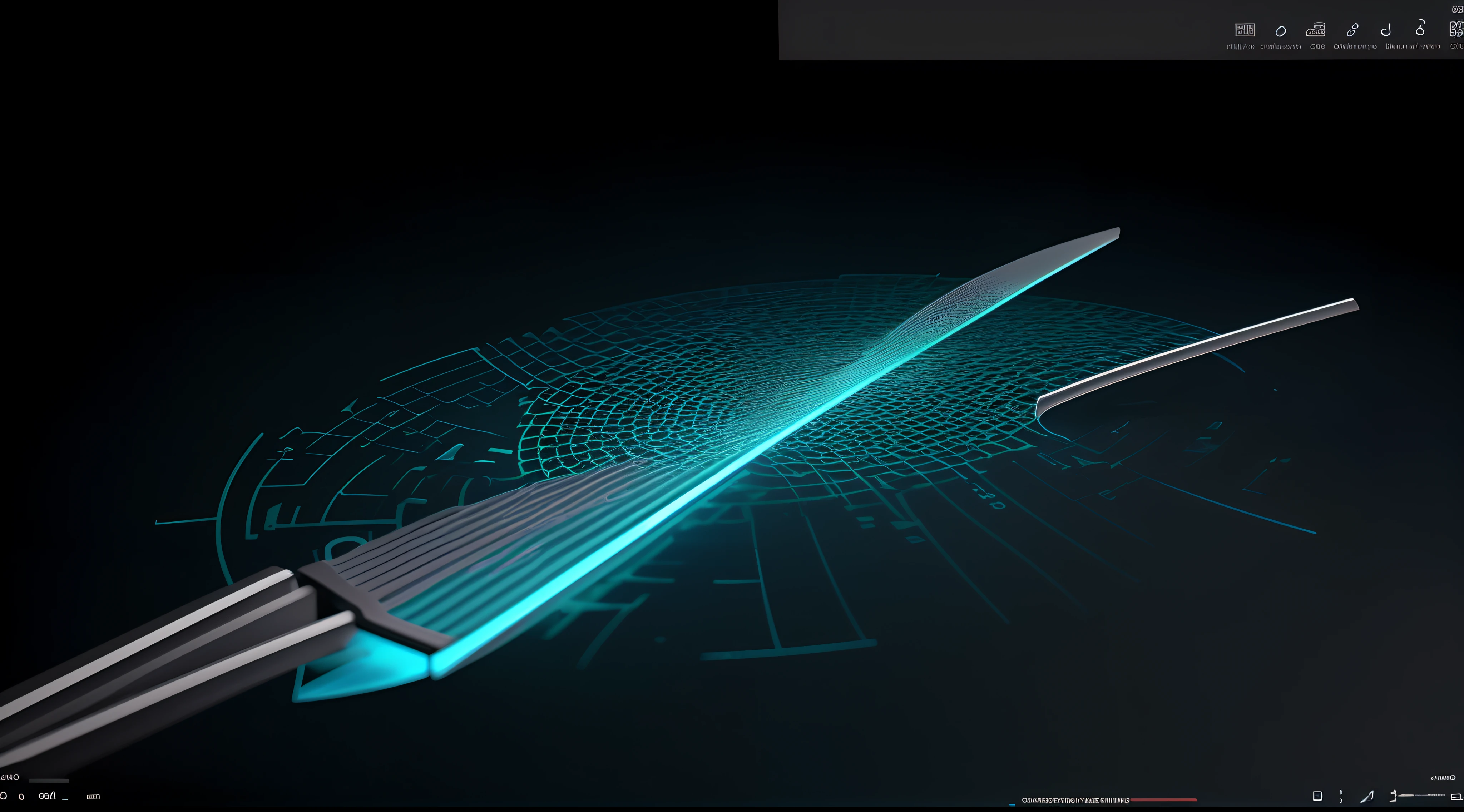 Engaging 3D visualization featuring stunning graphs、glinting