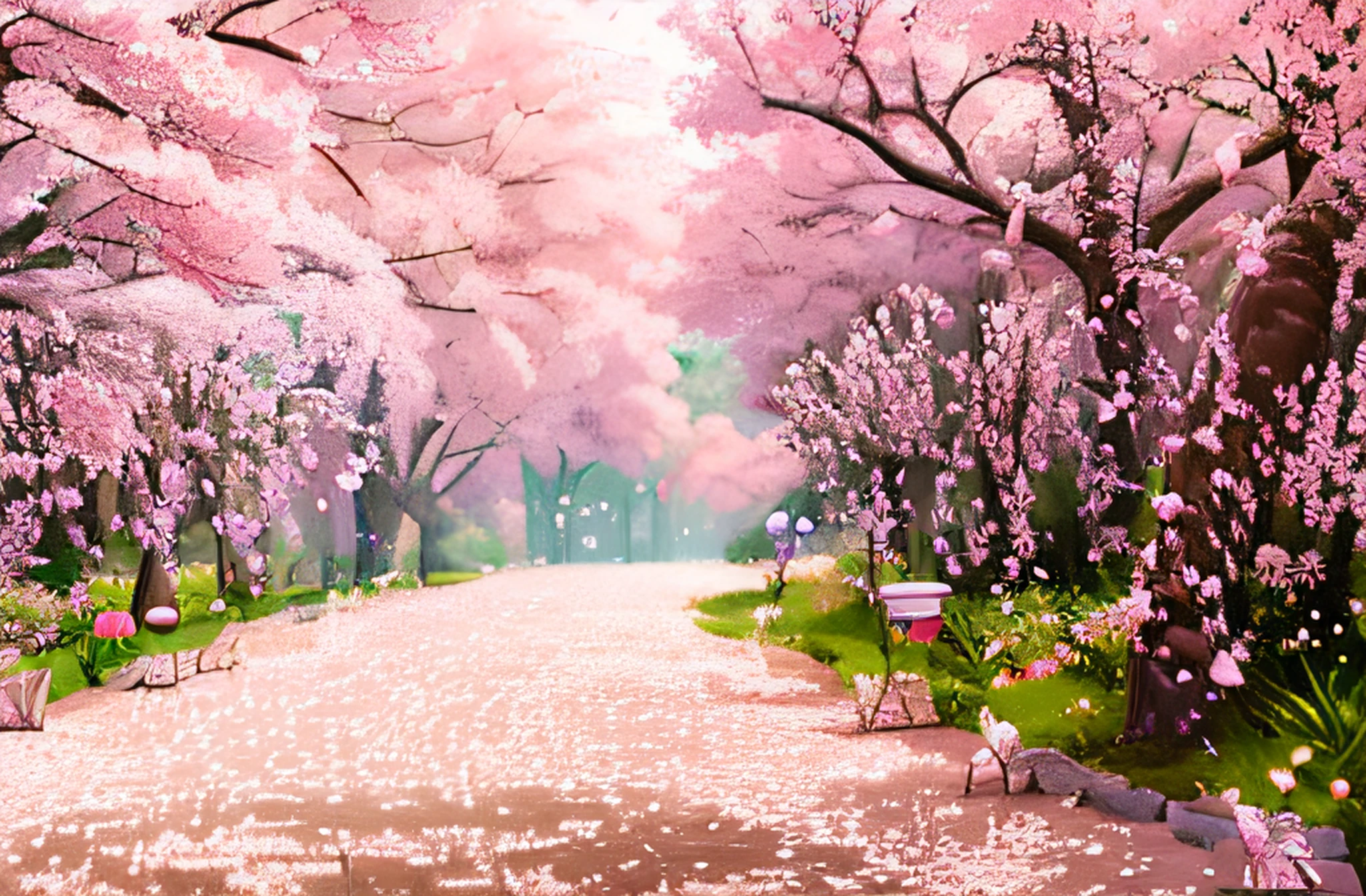 , lots of sakura flowers, lush cherry blossom trees, sakura tree in background, Cherry Blossoms, sakura blooming on background, sakura flower, cherry blossom petals, Cherry blossom tree, under sakura tree, Cherry blossom tree, cherry blossom, blossom sakura, cherry-fior-tree, sakura tree in background, cherry blossom background