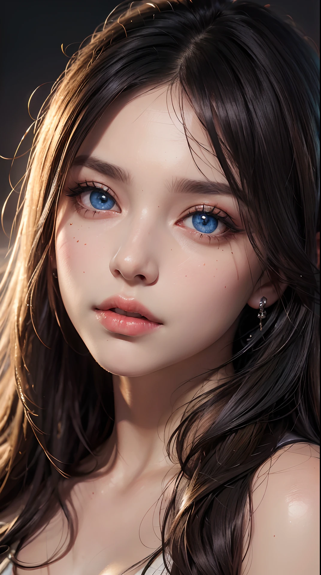 (best quality,4k,8k,highres,masterpiece:1.2), ultra-detailed, (realistic,photorealistic,photo-realistic:1.37),(beautiful detailed eyes, beautiful detailed lips, extremely detailed eyes and face, long eyelashes),studio lighting,physically-based rendering,vivid colors,(Red eyes, colored contacts, eyeballs facing heaven),(bright eyes:1.1),(expressive eyes:1.1),(detailed iris),(sparkling pupils),(shiny reflection),(charming gaze),intense eye contact,(vivid emotions),(subtle expression),(striking beauty),(exquisite details),(mesmerizing stare),(beautiful eyelashes),(captivating look),(intricate eye color),(meticulous eyebrow shape),(strong eye connection),(deep and soulful eyes),(radiant and alluring eyes),(intense focus),(dazzling eye makeup),(enchanting eyes),(riveting and piercing gaze),(fascinating eye movements),(powerful eye expression),(charismatic eyes),(sublime and captivating eyes),(startling eye contact),(hypnotic eyes),(profound emotion),(penetrating eye gaze),(extraordinary eye features),(soul-stirring eyes),(extraordinary clarity),(extraordinary depth of field),(brilliantly vibrant eye color),(dramatic eye shadow),(intriguing eye texture),(intense eye color),(extraordinary realism),(remarkably detailed eye region),(extraordinary lifelike eyes),(extraordinary eye structure),(impressive eye-catching features),(alluring and magnetic eyes),(exquisite and vivid eye details),(intriguing and sophisticated eyes),(impressive and striking facial features)