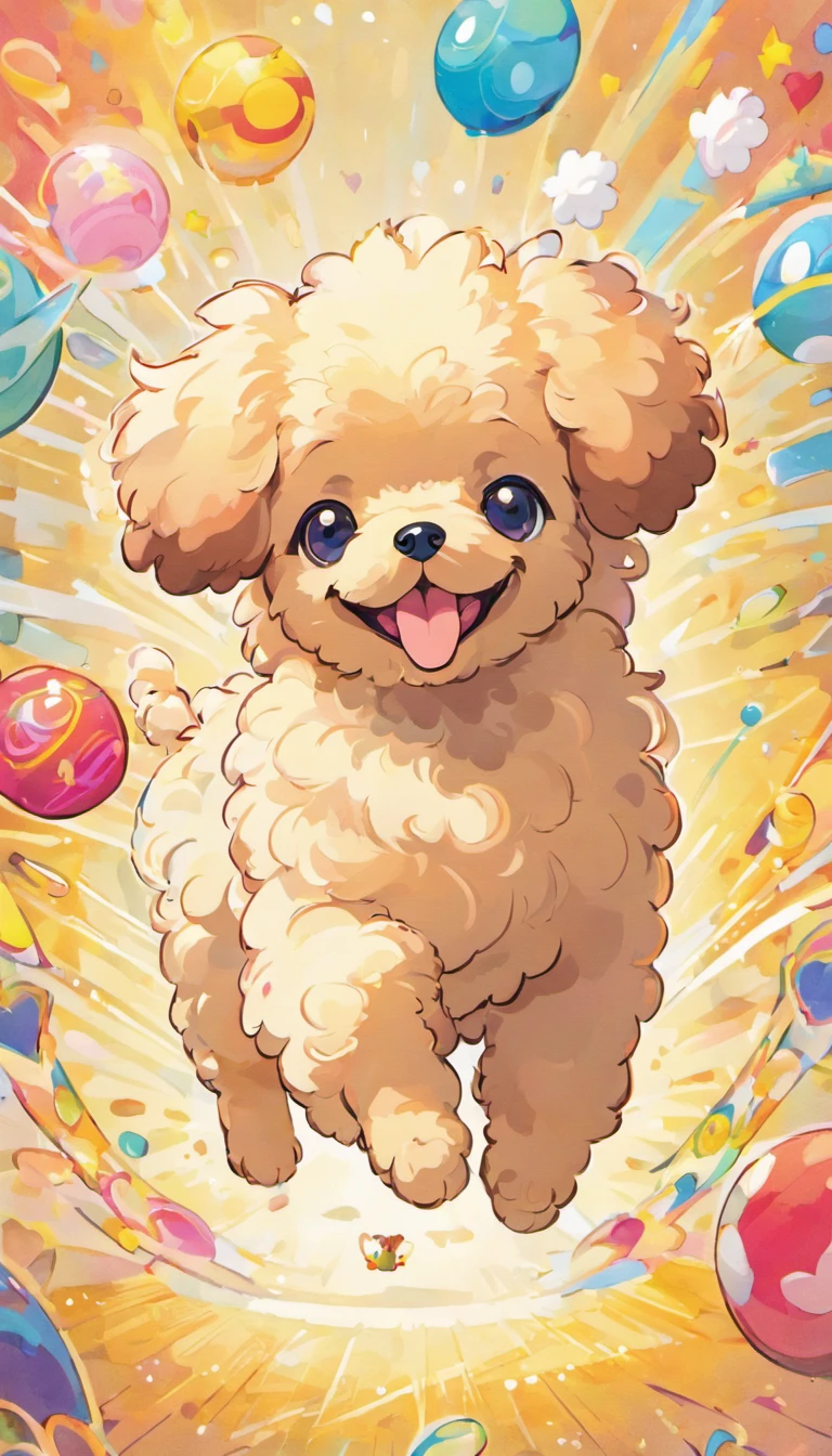 Experience the whimsical world of Naoki Saito through this charming Toy Poodle illustration. El estilo distintivo de Naoki Saito se caracteriza por colores vibrantes, Detalles intrincados, y un toque de surrealismo, Y todos estos elementos convergen para dar vida a esta obra de arte.

En esta fascinante pieza, The Toy Poodle Transforms Into a Magical Creature, su pelaje adornado con un caleidoscopio de tonos vibrantes que brotan del lienzo. Saito's meticulous attention to detail creates a sense of depth and texture in the poodle's fluffy coat, haciendo que quieras estirar la mano y tocarlo.

Set against a backdrop of fantastic landscapes and dreamlike landscapes, The Toy Poodle Becomes a Fantastic Companion, inviting you to explore this captivating world. Naoki Saito's masterful use of color and composition immerses you in a narrative that is both playful and profound.

Esta obra de arte no solo celebra la belleza y el encanto del caniche toy, it also invites you to embark on a visual journey through the imagination of one of today's most visionary artists. It's a delightful fusion of canine elegance and surreal wonder that is sure to captivate art enthusiasts.

Add a touch of magic and art to your life with this Toy Poodle illustration in the style of Naoki Saito, And let it transport you to a world where dreams and reality intertwine,