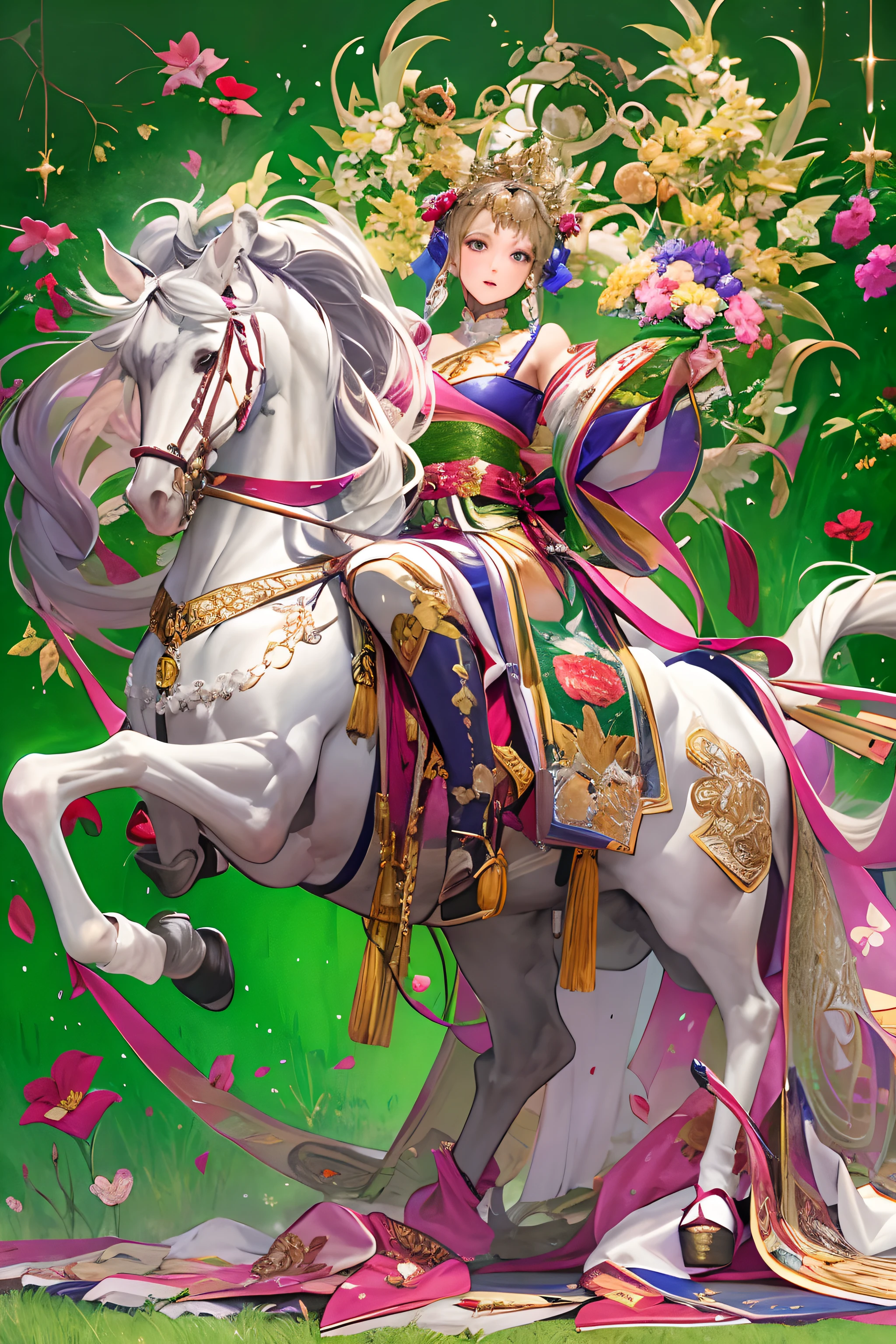 Great God of Fertility、Princess Suseri、masterpiece、top-quality、ultra-detailliert、Official art、Beautifully Aesthetic、Evil Horse Taikoku Queen Toyo、Ogosoka、fanciful、12 Simple、