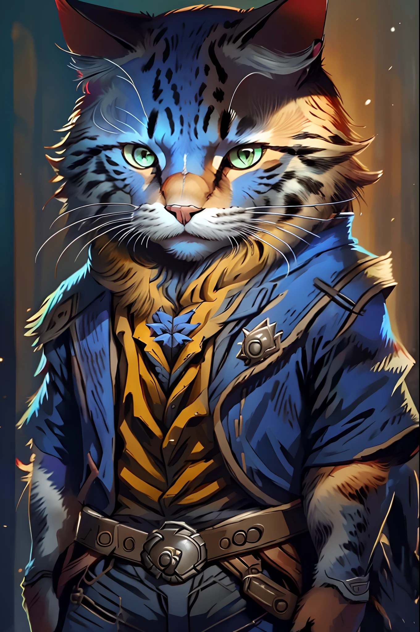 Arthur morgan as a cat