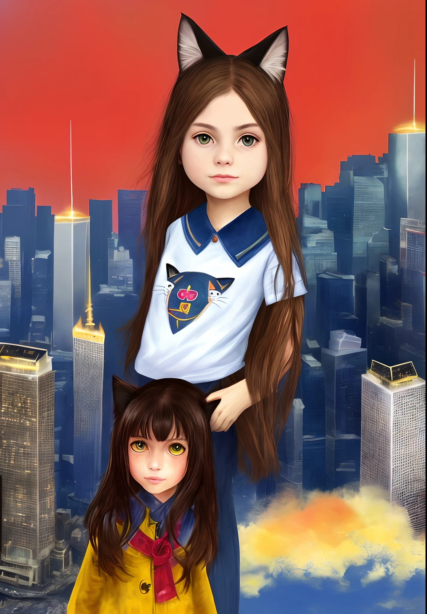 Cat girl 9/11