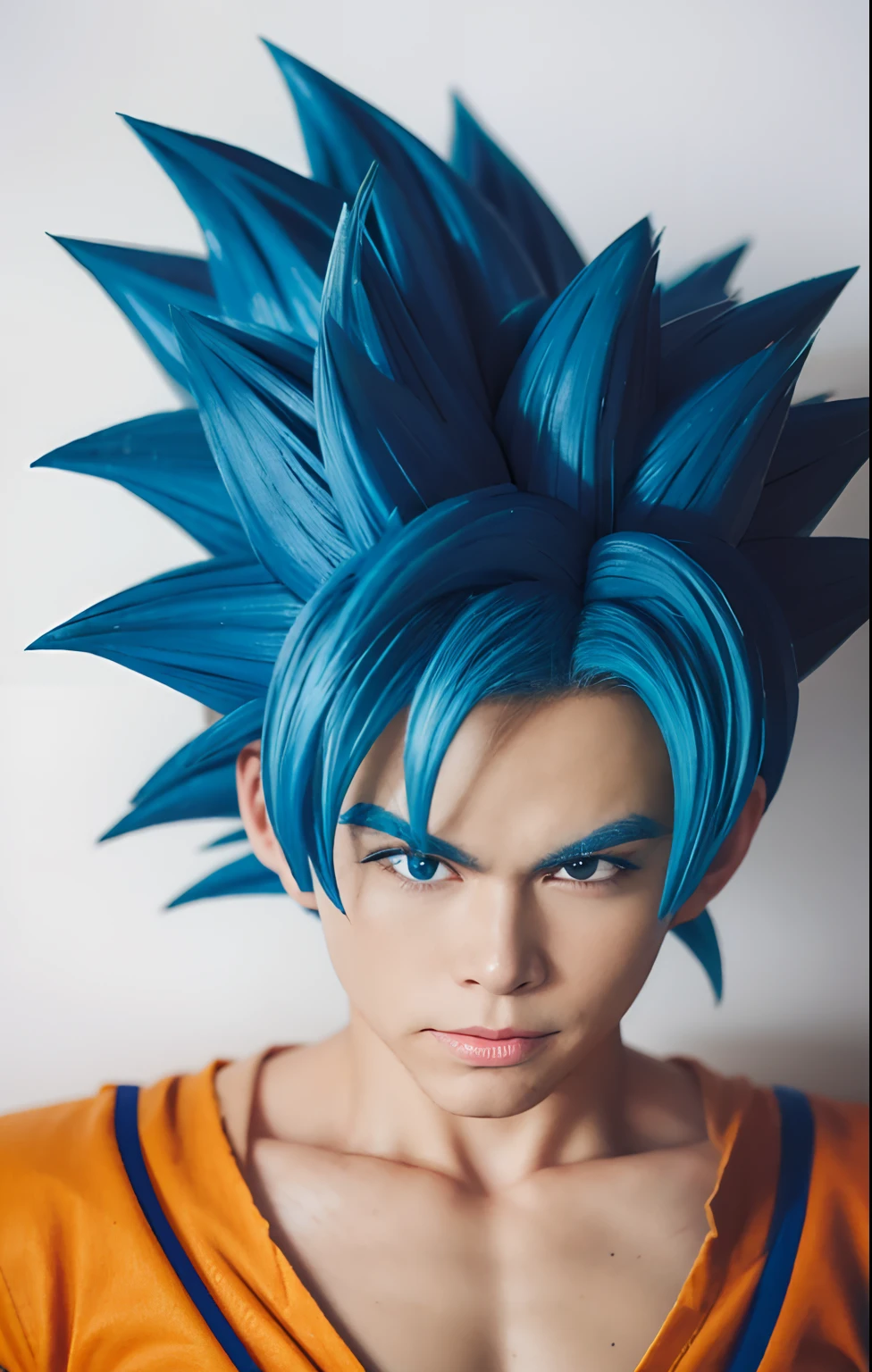 a cartoon image of a very young gohan with blue hair, transforming into super blue saiyan, son goku, dragonball character, human goku, goku from dragon ball, transforming into ultra instinct, super sayian goku, super saiyan goku, goku, broly, goku portrait, highly detailed portrait of goku, portrait of goku, dragon ball artstyle, super dragon ball