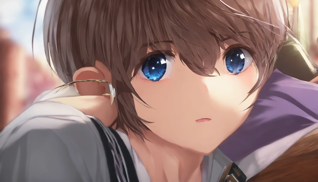 A schoolboy, , Cute