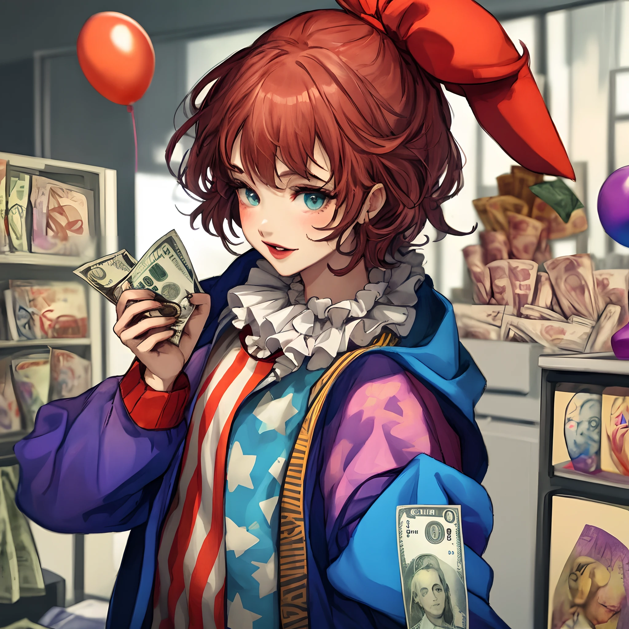 Art the clown getting money